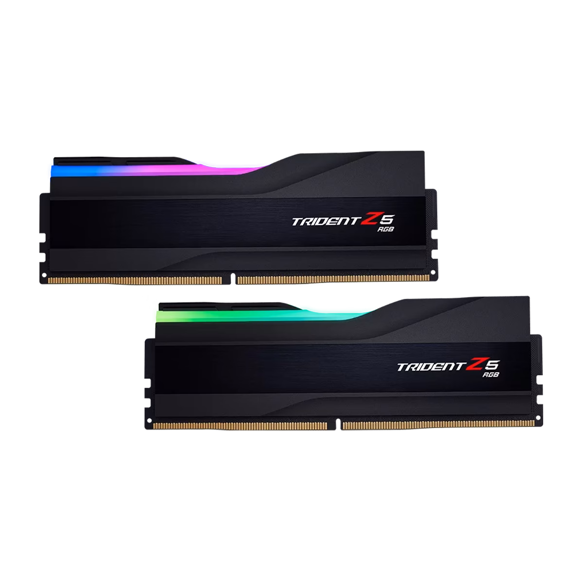 رم کامپیوتر DDR5 جی اسکیل مدل Trident Z5 RGB دو کاناله 5600 مگاهرتز CL40 ظرفیت 32 گیگابایت پلازا دیجیتال
