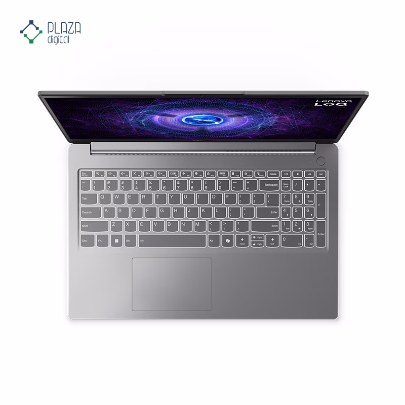 نمای کیبورد لپ تاپ لنوو 15.6 اینچی مدل LOQ 15IAX9E i5 12450HX 32GB 2TB RTX2050 پلازا دیجیتال