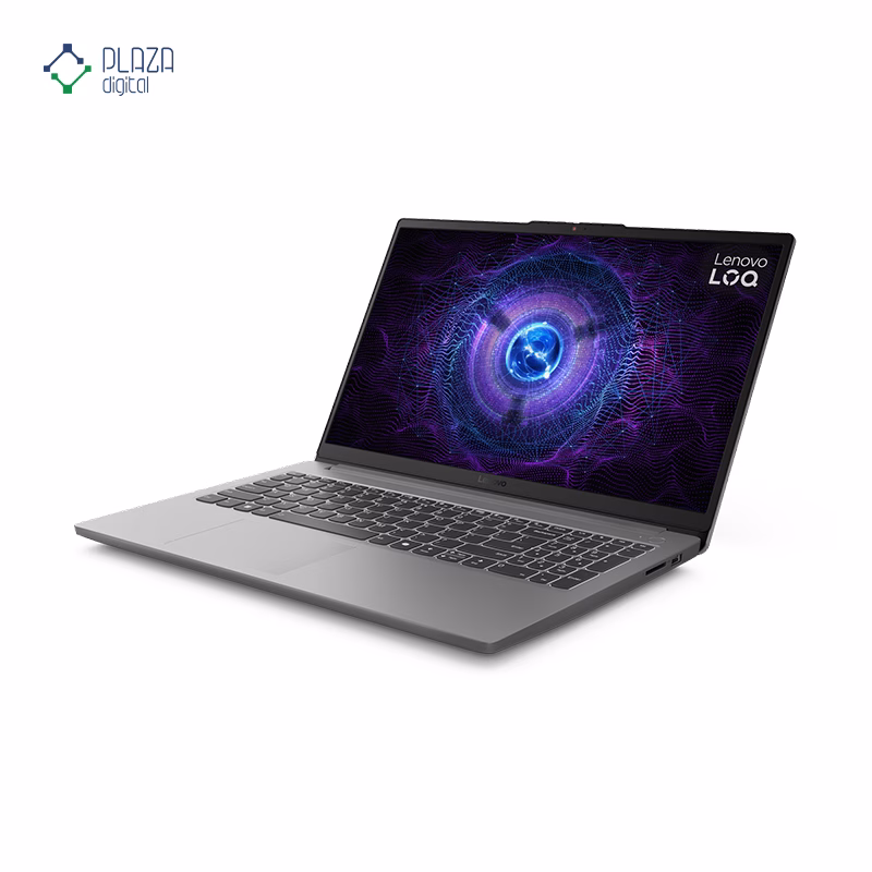 نمای سمت چپ لپ تاپ لنوو 15.6 اینچی مدل LOQ 15IAX9E i5 12450HX 32GB 512GB RTX2050 پلازا دیجیتال
