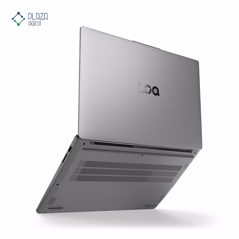 نمای پشت لپ تاپ لنوو 15.6 اینچی مدل LOQ 15IAX9E i5 12450HX 32GB 512GB RTX2050 پلازا دیجیتال