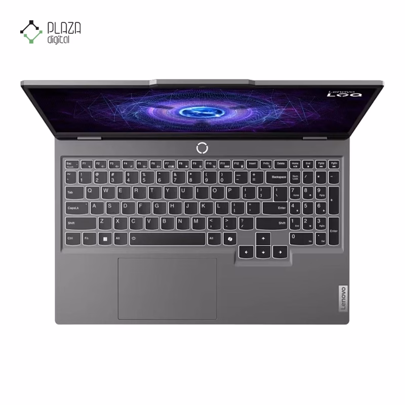 نمای کیبورد لپ تاپ لنوو 15.6 اینچی مدل LOQ i5 13450HX 12GB 1TB RTX3050 پلازا دیجیتال