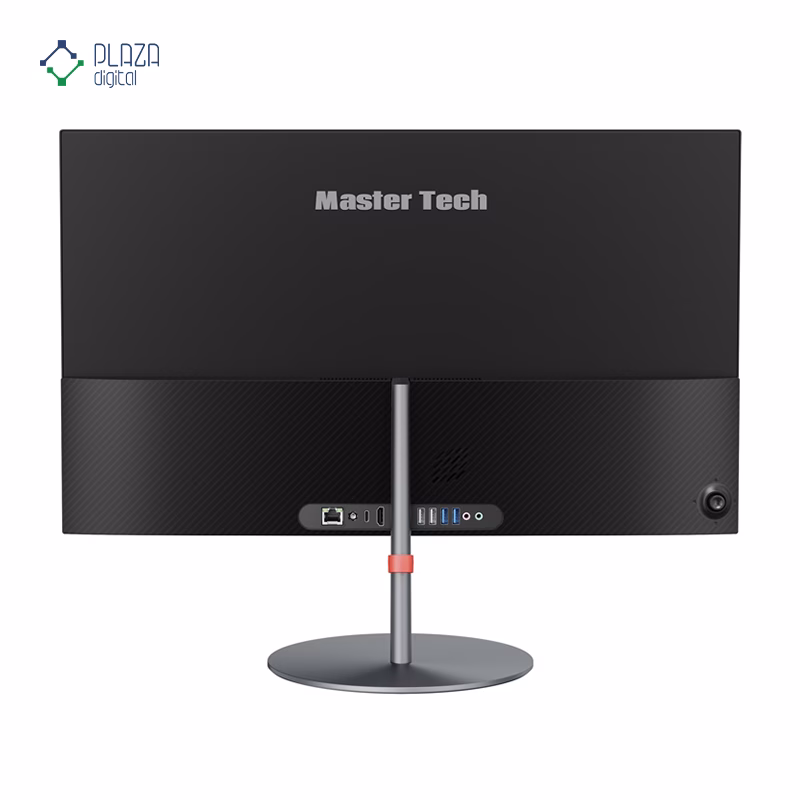 نمای پشت کامپیوتر All in One مسترتک 24 اینچی مدل RAYA240-IC8SB N100 8GB 256GB رنگ مشکی پلازا دیجیتال