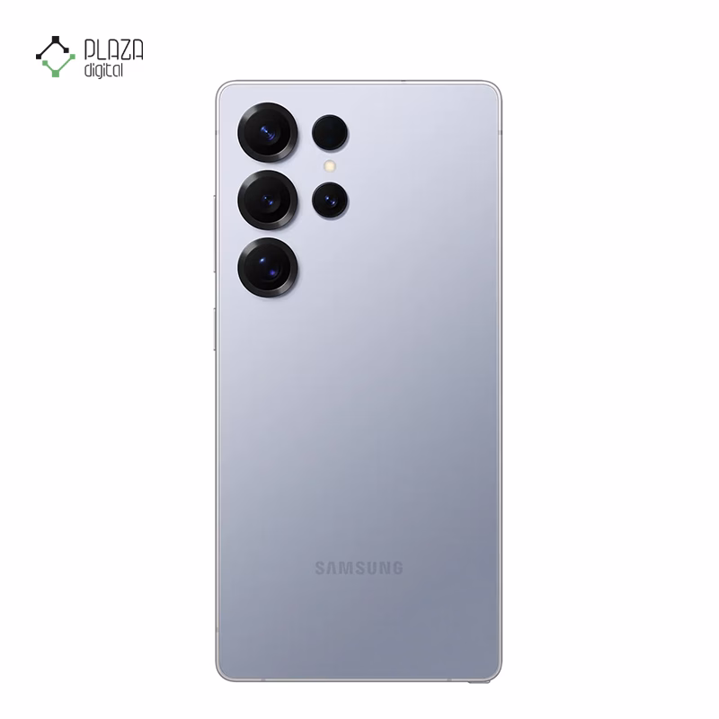 نمای پشت گوشی موبایل سامسونگ مدل Galaxy S25 Ultra ظرفیت 1 ترابایت رم 12 گیگابایت - ویتنام رنگ آبی پلازا دیجیتال