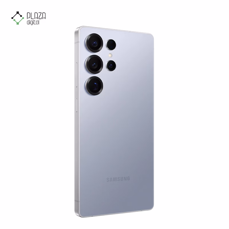 نمای پشت گوشی موبایل سامسونگ مدل Galaxy S25 Ultra ظرفیت 512 گیگابایت رم 12 گیگابایت - ویتنام رنگ آبی تیره پلازا دیجیتال