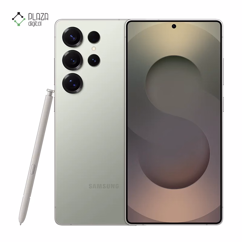 گوشی موبایل سامسونگ مدل Galaxy S25 Ultra ظرفیت 512 گیگابایت رم 12 گیگابایت - ویتنام رنگ سبز پلازا دیجیتال