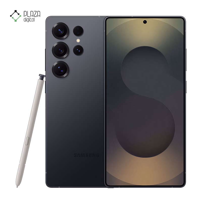 گوشی موبایل سامسونگ مدل Galaxy S25 Ultra ظرفیت 512 گیگابایت رم 12 گیگابایت - ویتنام رنگ مشکی تیره پلازا دیجیتال