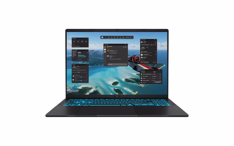 بهترین لپ تاپ های ایسوس برای کارهای گرافیکی 21 ASUS-V16-V3607VH-Core-7-240H-64GB-RAM-2TB-SSD-RTX5050-Grey-PlazaDigital