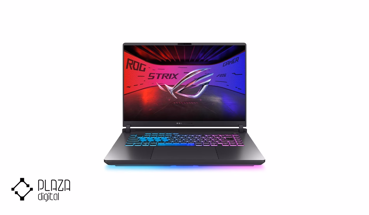 بهترین لپ تاپ گیمینگ + معرفی جدیدترین لپتاپ گیمینگ 2026 16 Asus-ROG-Strix-G16-G615JPR-i7-14650HX-64GB-RAM-4TB-SSD-RTX5070-plazadigital
