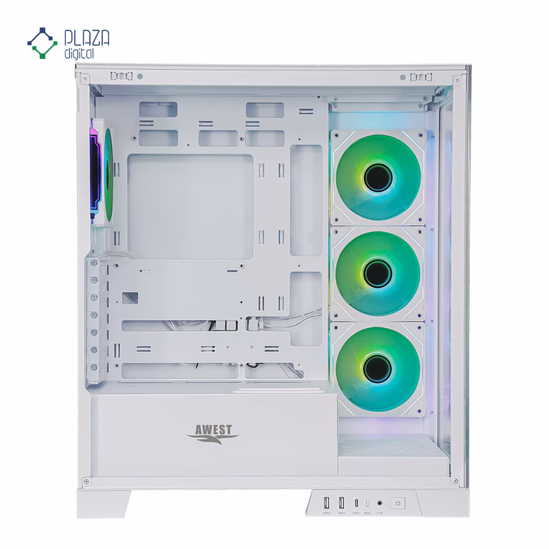 کیس کامپیوتر گیمینگ اوست مدل GT-AQ16-MW پلازادیجیتال