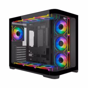 کیس کامپیوتر گیمینگ اوست مدل GT-AQ18-MB پلازادیجیتال