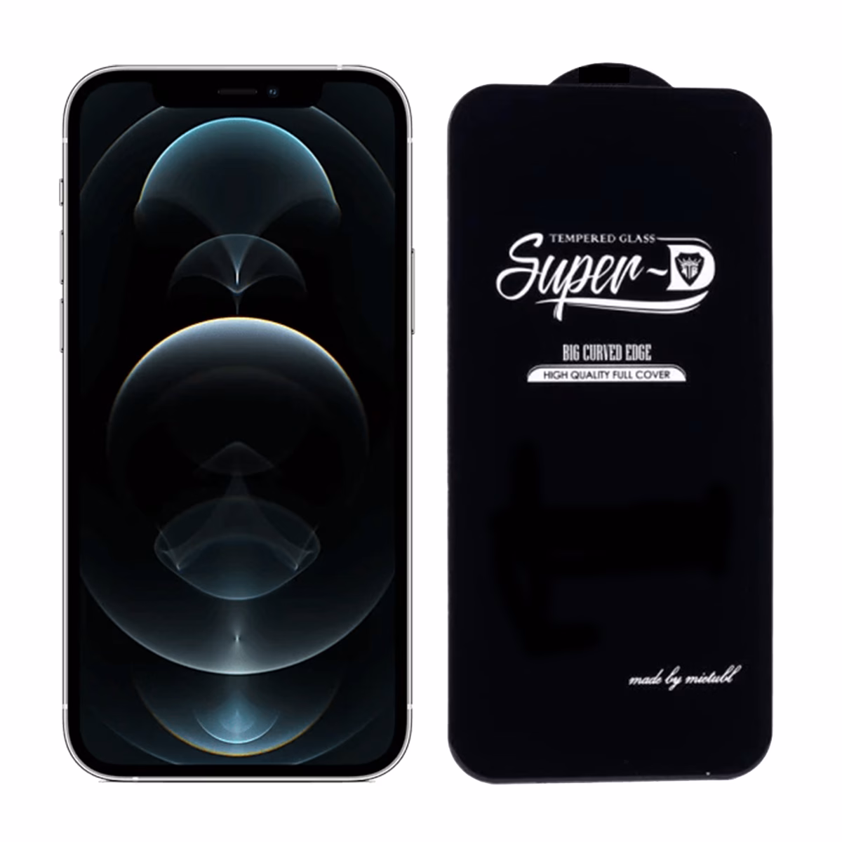 گلس شیشه ای گوشی اپل iPhone 12 Pro گلس استار مدل Star Super D پلازادیجیتال