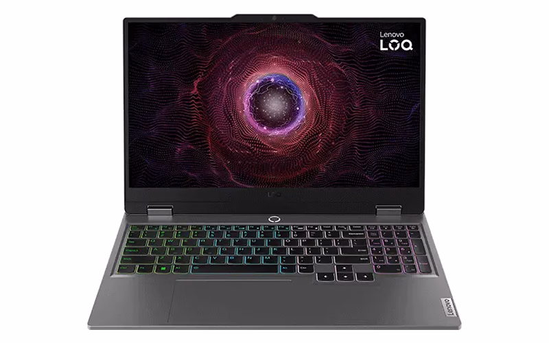بهترین لپ تاپ گیمینگ تا 100 میلیون 9 لپ تاپ لنوو 15.6 اینچی مدل LOQ 15ARP9