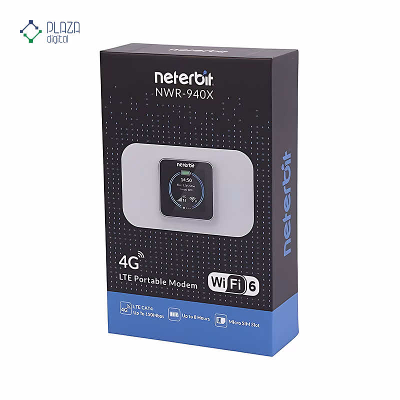 مودم روتر TD-LTE بی سیم نتربیت مدل NWR-940X پلازادیجیتال