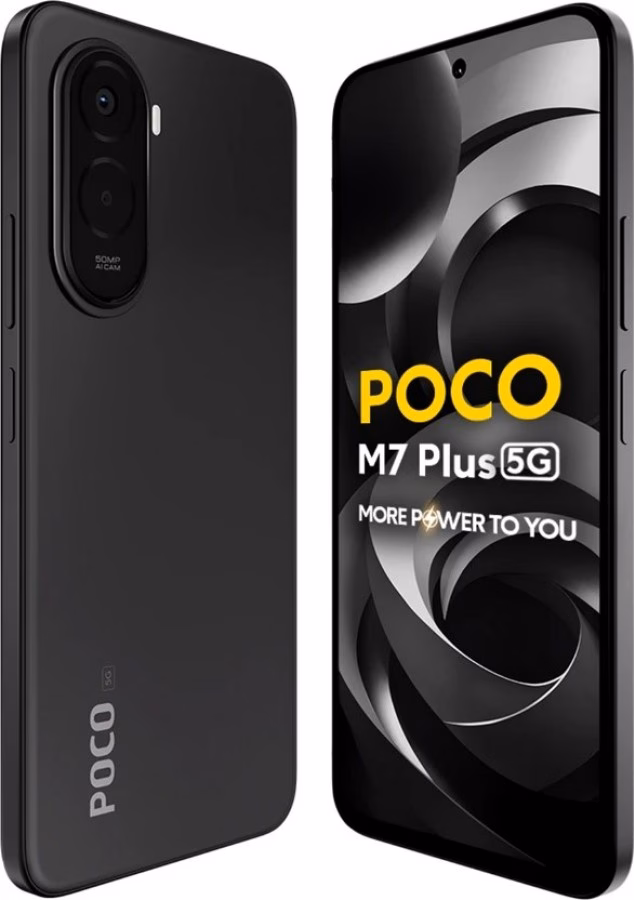 گوشی پوکو M7 پلاس 5G مشکی
