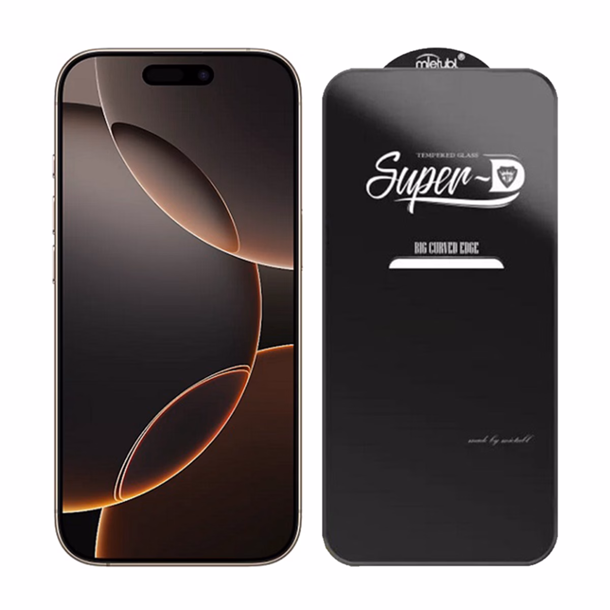 گلس شیشه ای گوشی اپل iPhone 16 Pro ریکام مدل CH2 SuperD پلازادیجیتال