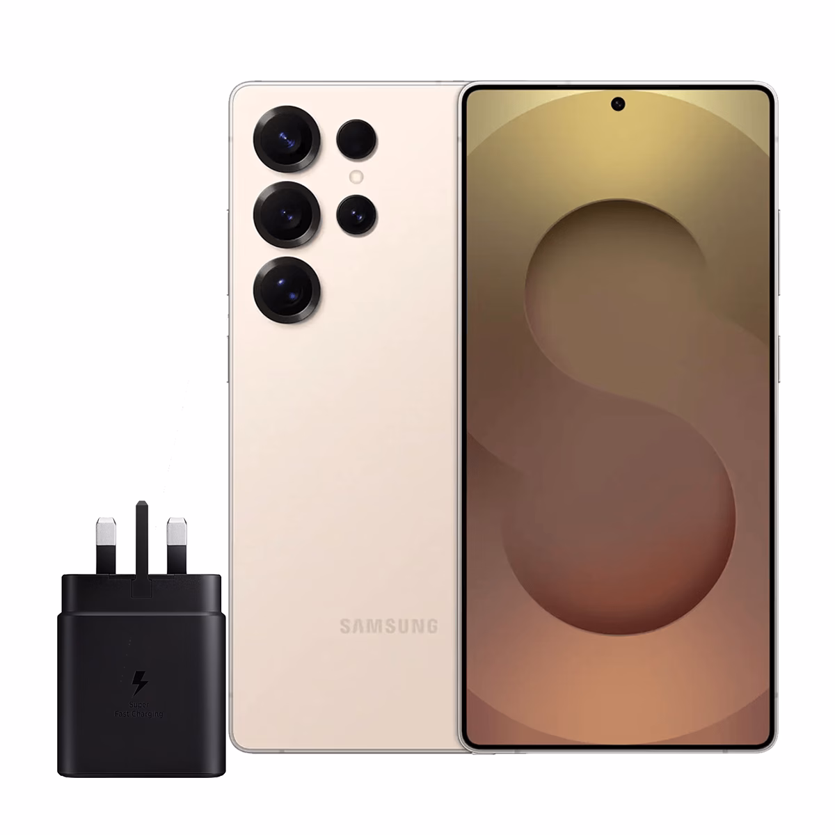 گوشی موبایل سامسونگ مدل Galaxy S25 Ultra ظرفیت 256 گیگابایت رم 12 گیگابایت - ویتنام همراه شارژر 45 وات سامسونگ طلایی پلازادیجیتال