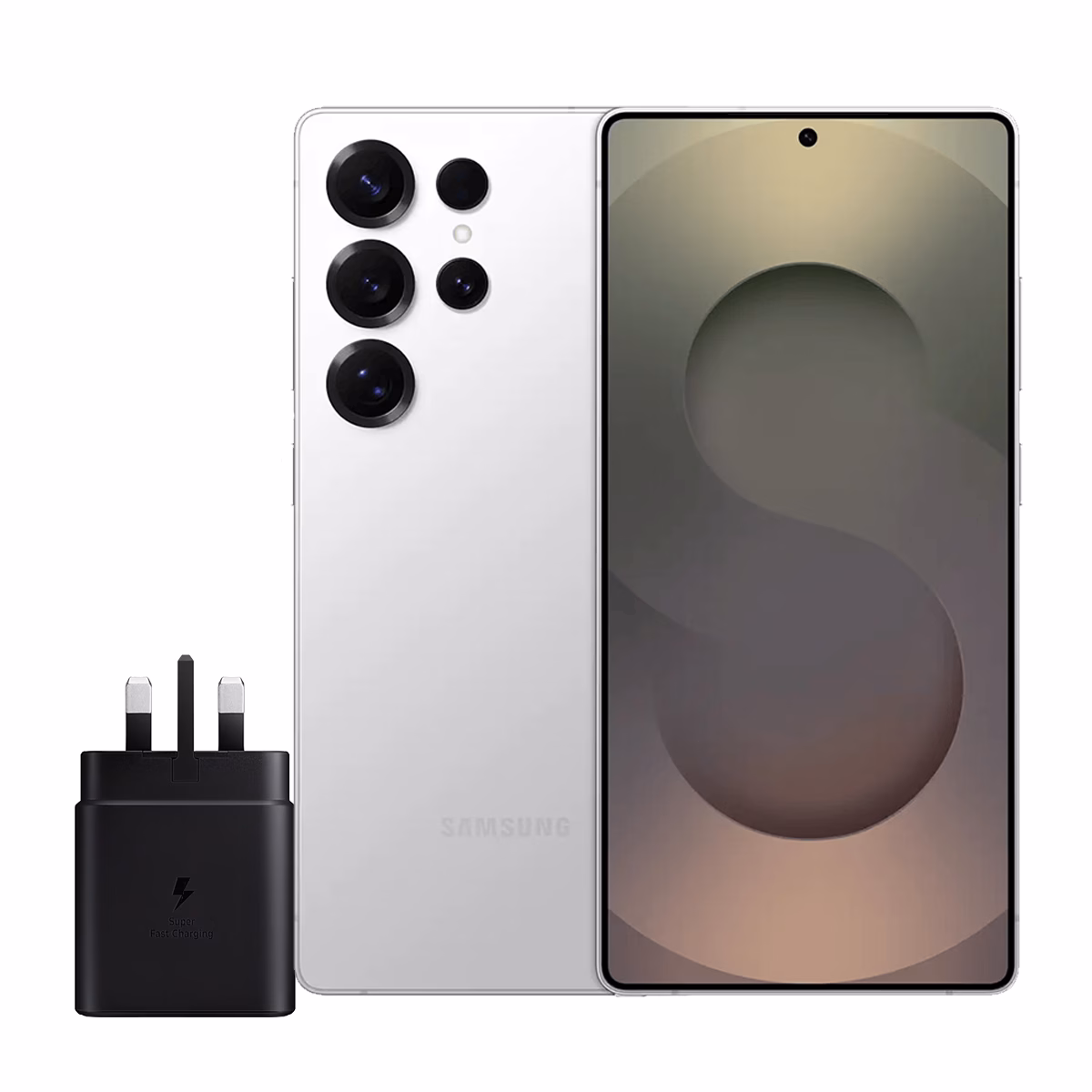 گوشی موبایل سامسونگ مدل Galaxy S25 Ultra ظرفیت 256 گیگابایت رم 12 گیگابایت - ویتنام همراه شارژر 45 وات سامسونگ سفید پلازادیجیتال