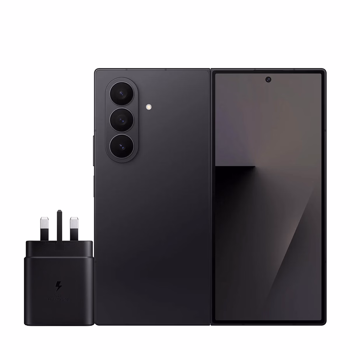 گوشی موبایل سامسونگ مدل Galaxy Z Fold7 ظرفیت 256 گیگابایت رم 1 ترابایت - ویتنام همراه شارژر 45 وات سامسونگ مشکی پلازادیجیتال