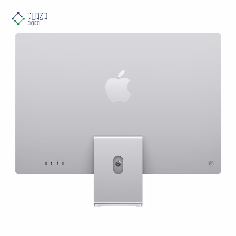نمای پشت کامپیوتر All in One اپل 24 اینچی مدل iMac M3 2023 16GB 1TB CTO رنگ نقره ای پلازا دیجیتال