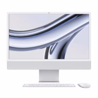 کامپیوتر All in One اپل 24 اینچی مدل iMac M3 2023 16GB 1TB CTO رنگ نقره ای پلازا دیجیتال