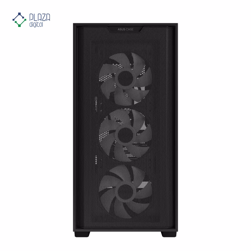 کیس کامپیوتر گیمینگ ایسوس مدل A21 PLUS رنگ مشکی پلازا دیجیتال