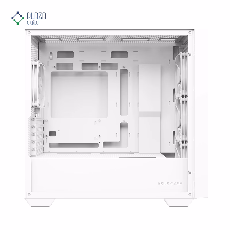 کیس کامپیوتر گیمینگ ایسوس مدل A21 PLUS رنگ سفید پلازا دیجیتال