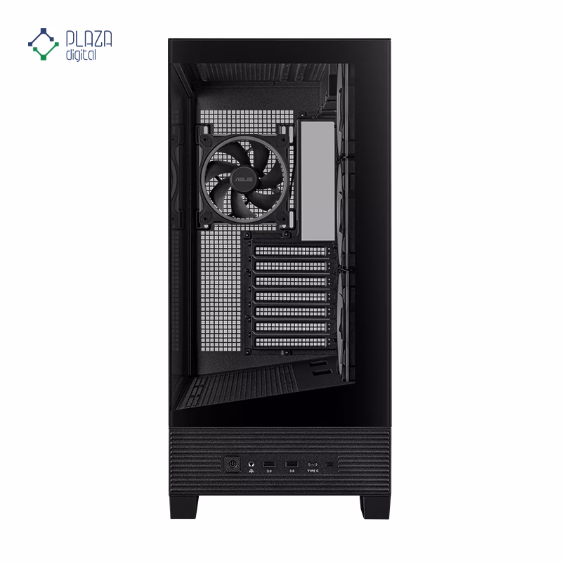 کیس کامپیوتر گیمینگ ایسوس مدل A31 PLUS رنگ مشکی پلازا دیجیتال