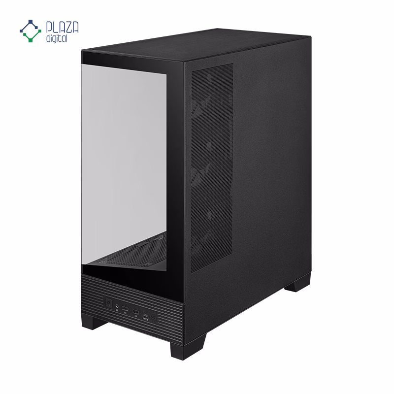 کیس کامپیوتر گیمینگ ایسوس مدل A31 PLUS رنگ مشکی پلازا دیجیتال