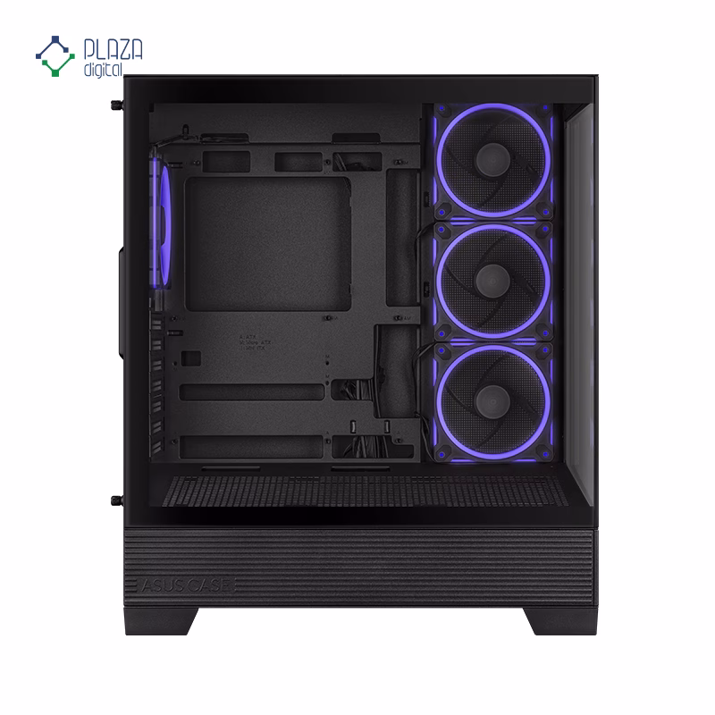 کیس کامپیوتر گیمینگ ایسوس مدل A31 PLUS رنگ مشکی پلازا دیجیتال