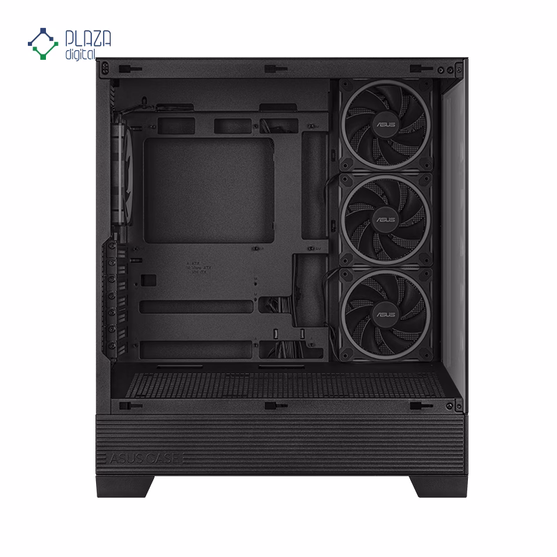 کیس کامپیوتر گیمینگ ایسوس مدل A31 PLUS رنگ مشکی پلازا دیجیتال