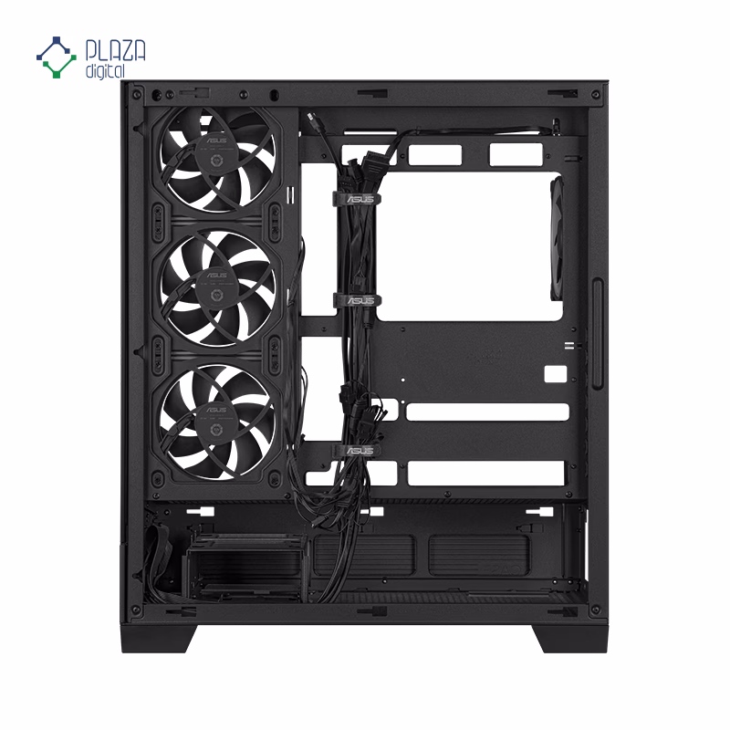 کیس کامپیوتر گیمینگ ایسوس مدل A31 PLUS رنگ مشکی پلازا دیجیتال