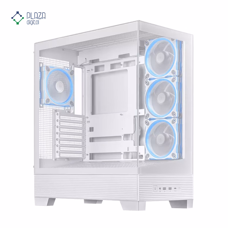 کیس کامپیوتر گیمینگ ایسوس مدل A31 PLUS رنگ سفید پلازا دیجیتال