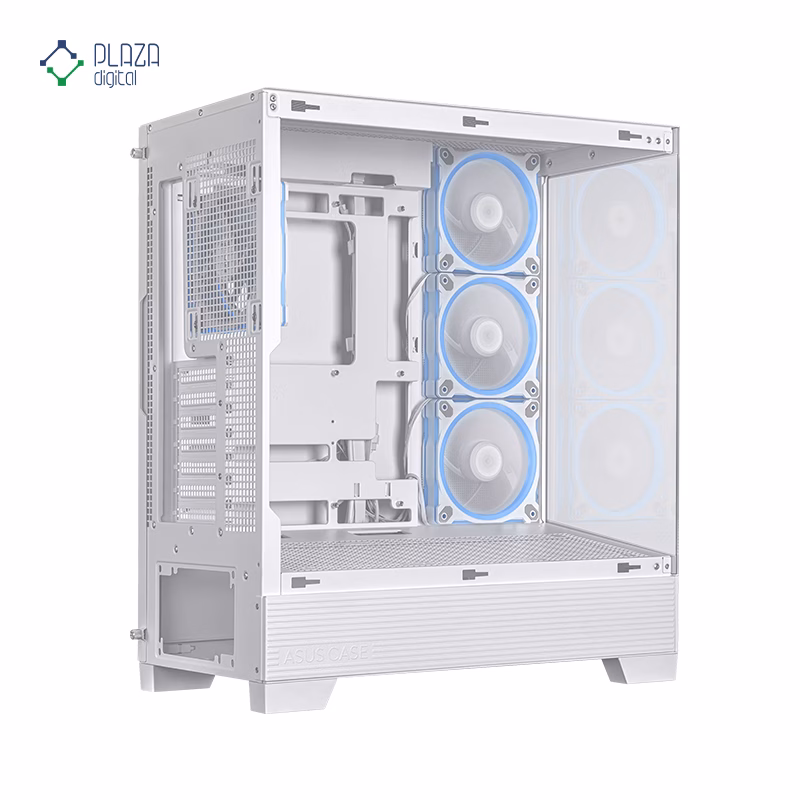 کیس کامپیوتر گیمینگ ایسوس مدل A31 PLUS رنگ سفید پلازا دیجیتال