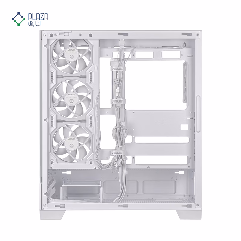 کیس کامپیوتر گیمینگ ایسوس مدل A31 PLUS رنگ سفید پلازا دیجیتال