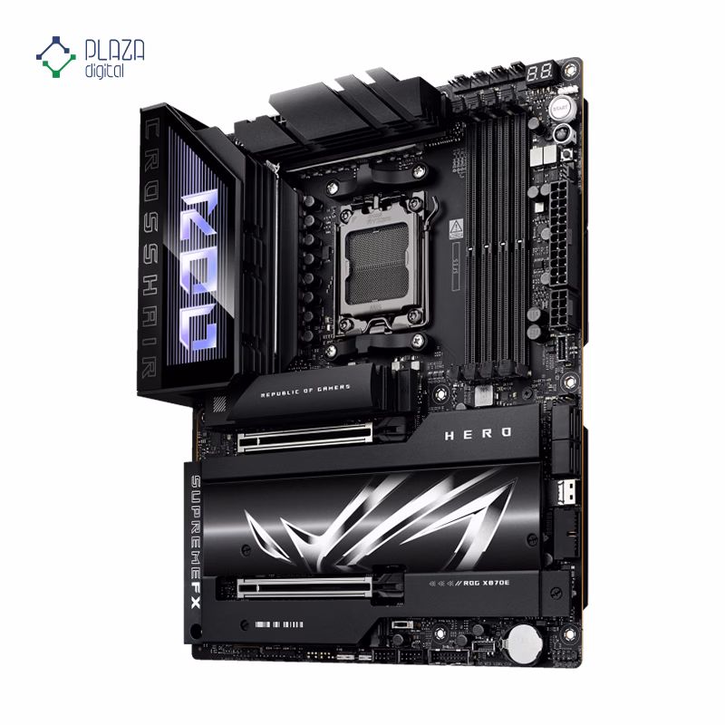 مادربرد ایسوس مدل ROG CROSSHAIR X870E HERO D5 پلازا دیجیتال