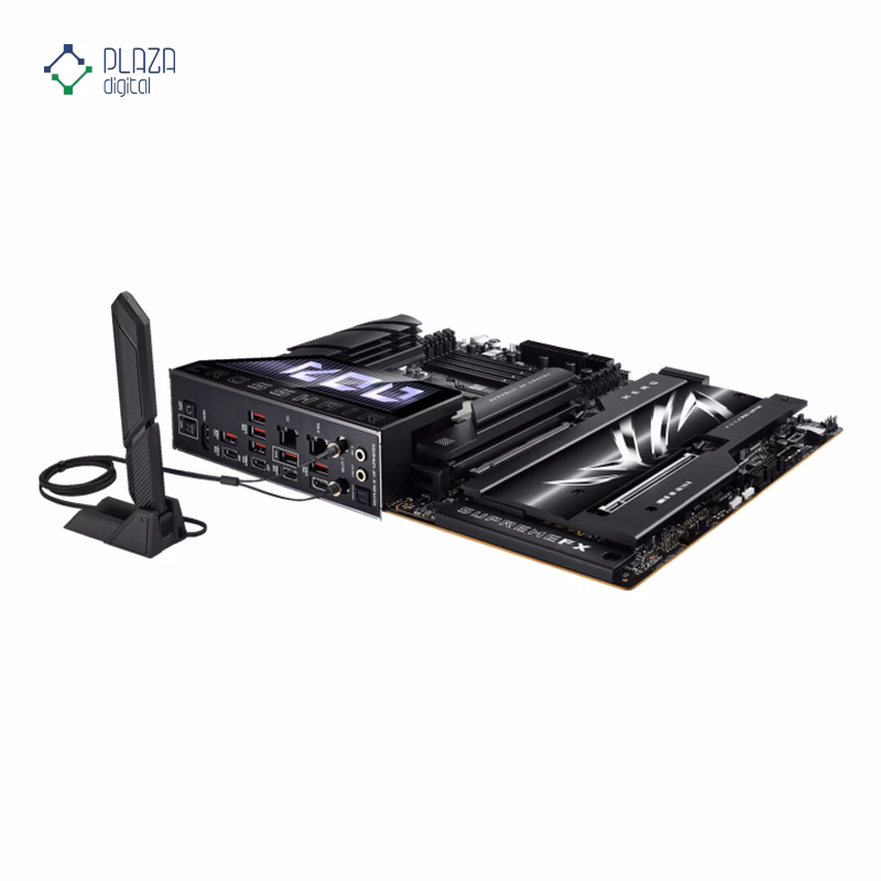 آنتن وای فای مادربرد ایسوس مدل ROG CROSSHAIR X870E HERO D5 پلازا دیجیتال
