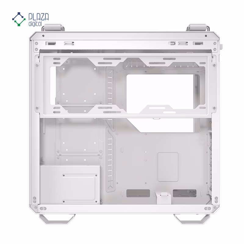 کیس کامپیوتر گیمینگ ایسوس مدل TUF Gaming GT502 Horizon رنگ سفید پلازا دیجیتال