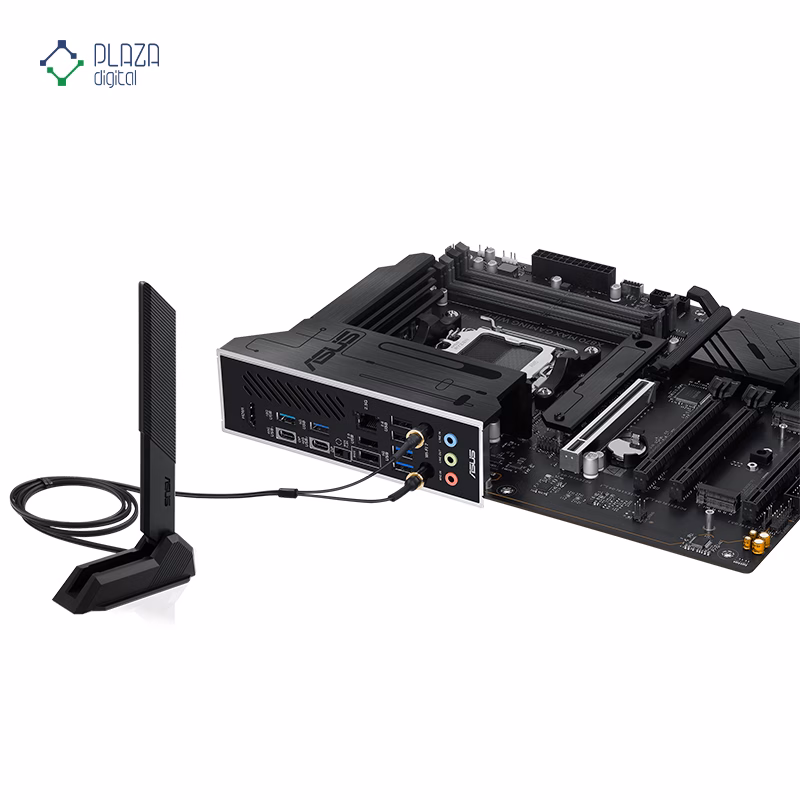 آنتن وای فای مادربرد ایسوس مدل X870 MAX GAMING WIFI7 D5 پلازا دیجیتال
