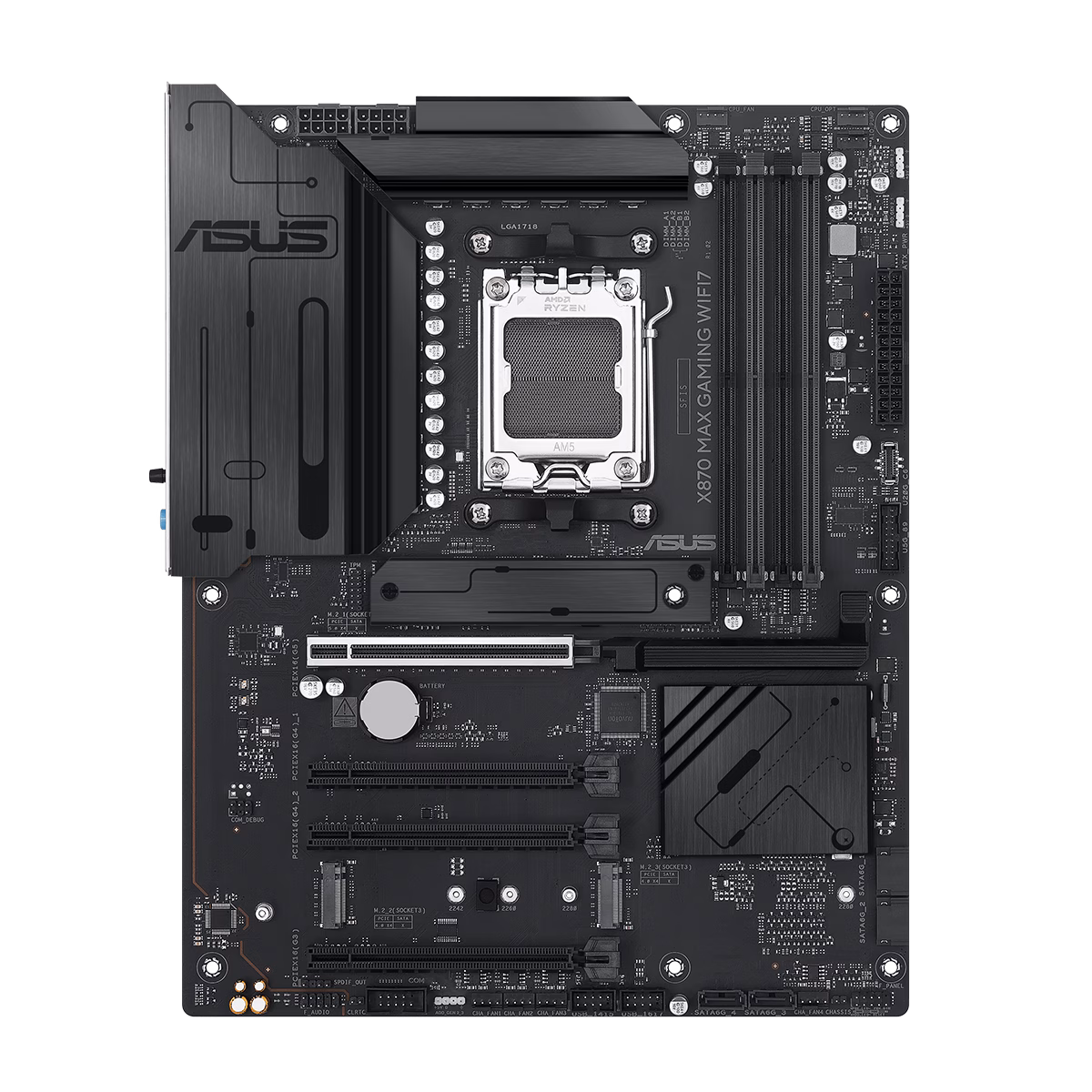 مادربرد ایسوس مدل X870 MAX GAMING WIFI7 D5 پلازا دیجیتال