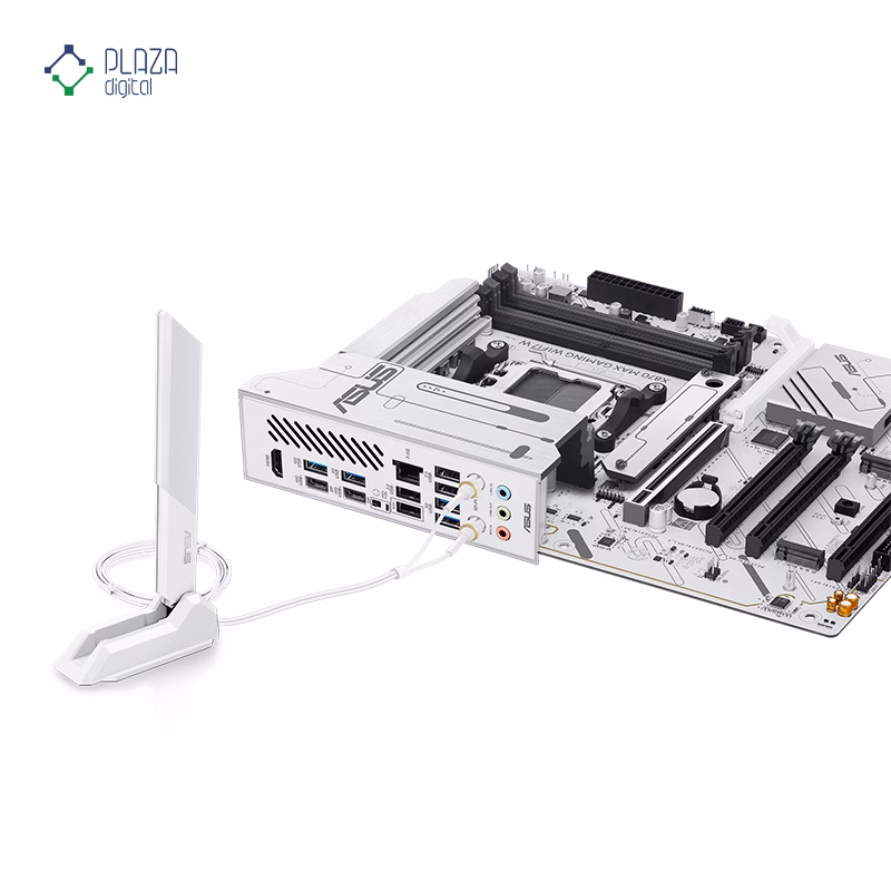 آنتن وای فای مادربرد ایسوس مدل X870 MAX GAMING WIFI7 W D5 پلازا دیجیتال