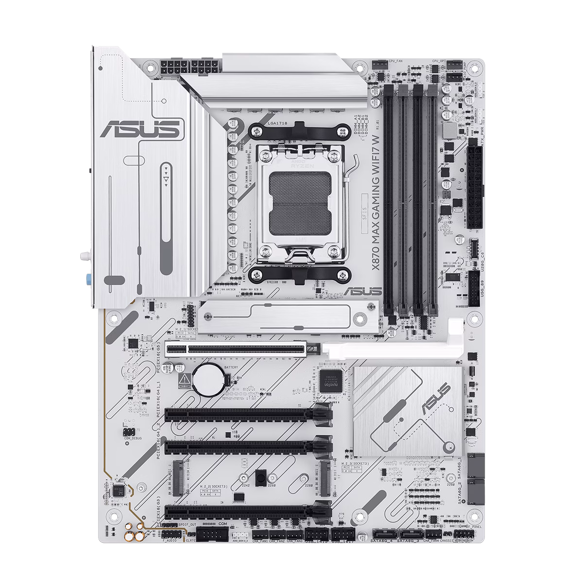 مادربرد ایسوس مدل X870 MAX GAMING WIFI7 W D5 پلازا دیجیتال