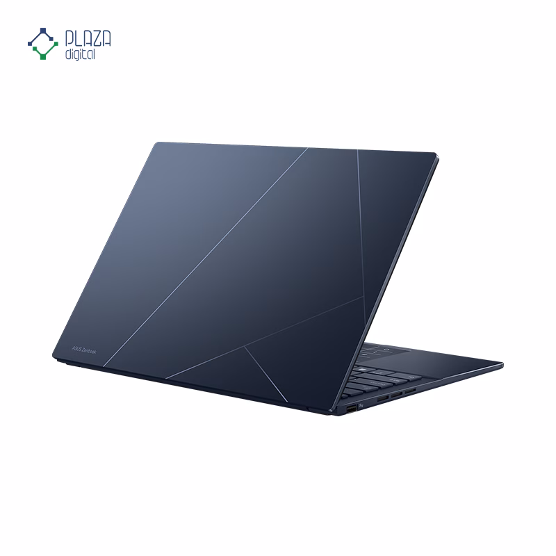 نمای پشت لپ تاپ ایسوس 14 اینچی مدل Zenbook 14 UX3405CA Ultra 7 255H 16GB 512GB پلازا دیجیتال