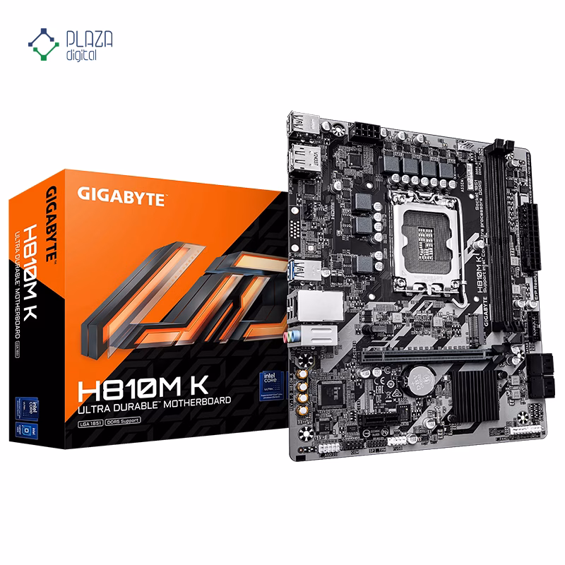 جعبه مادربرد گیگابایت مدل H810M K D5 پلازا دیجیتال