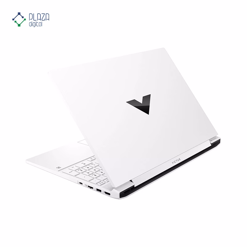 نمای پشت لپ تاپ گیمینگ اچ پی 15.6 اینچی مدل Victus 15-fb2139nw R7 8845HS 16GB 1TB RTX3050 رنگ سفید پلازا دیجیتال