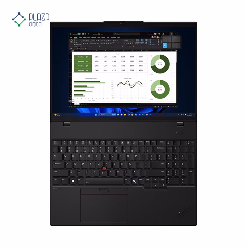 لپ تاپ لنوو 16 اینچی مدل ThinkPad L16 Gen 1 Ultra 5 135U 32GB 1TB پلازا دیجیتال