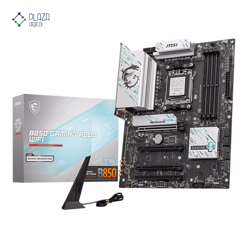 مادربرد ام اس آی مدل B850 GAMING PLUS WIFI D5 پلازا دیجیتال