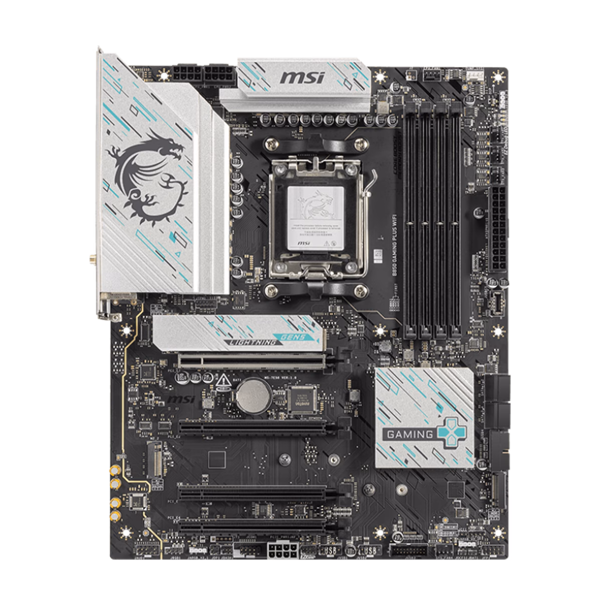 مادربرد ام اس آی مدل B850 GAMING PLUS WIFI D5 پلازا دیجیتال
