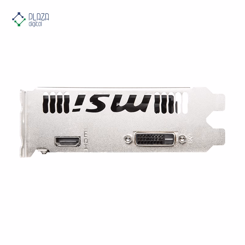 درگاه های کارت گرافیک ام اس ای مدل GeForce GT 1030 AERO ITX 4GD4 OC حافظه 4 گیگابایت پلازا دیجیتال