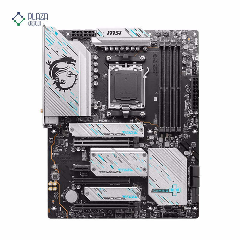 مادربرد ام اس آی مدل X670E GAMING PLUS WIFI D5 پلازا دیجیتال