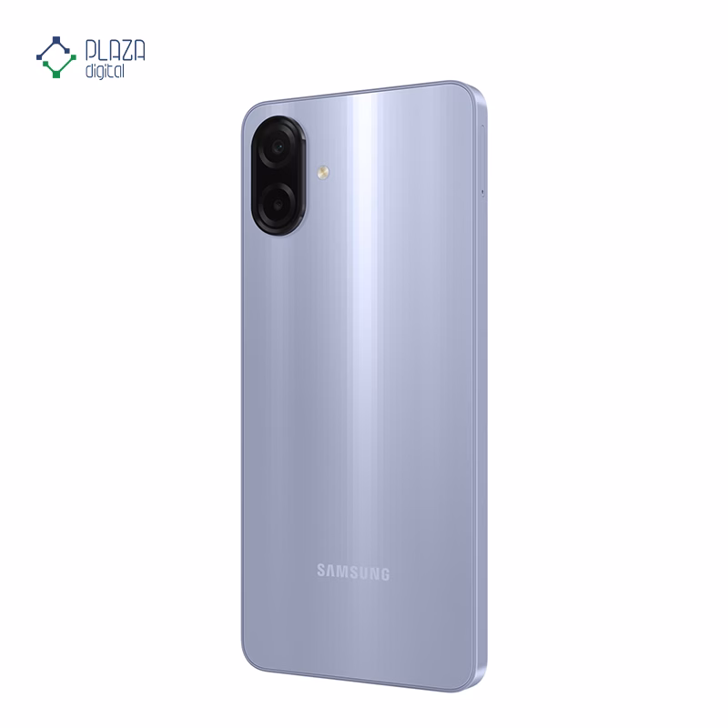 نمای پشت گوشی موبایل سامسونگ مدل Galaxy A07 4G ظرفیت 128 گیگابایت رم 4 گیگابایت - ویتنام رنگ بنفش پلازا دیجیتال